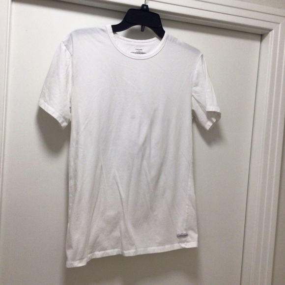Mens Set of 3 Calvin Klein Cotton Classic Crewneck T-shirts - Picture 3 of 4